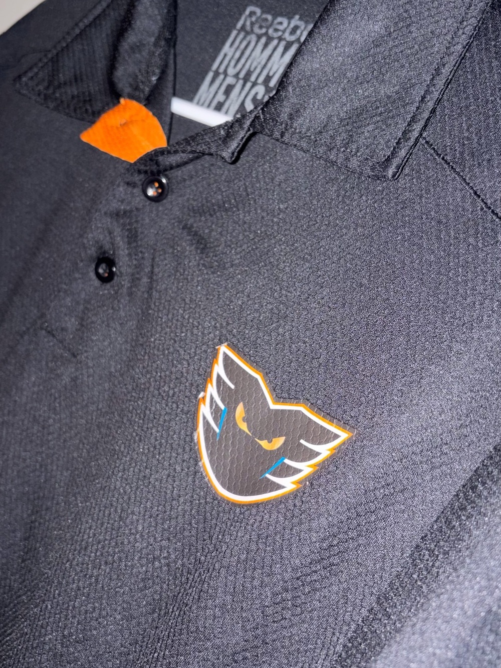Lehigh Valley Phantoms Reebok Polo, Black - Picture 3 of 5